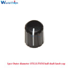 10 PCS 360 Degrees Rotary Encoder Module KY-040 HW-040 Sensor Switch 6MM Half Shaft Potentiometer Rotary Knob Cap 15×17 15×13.5