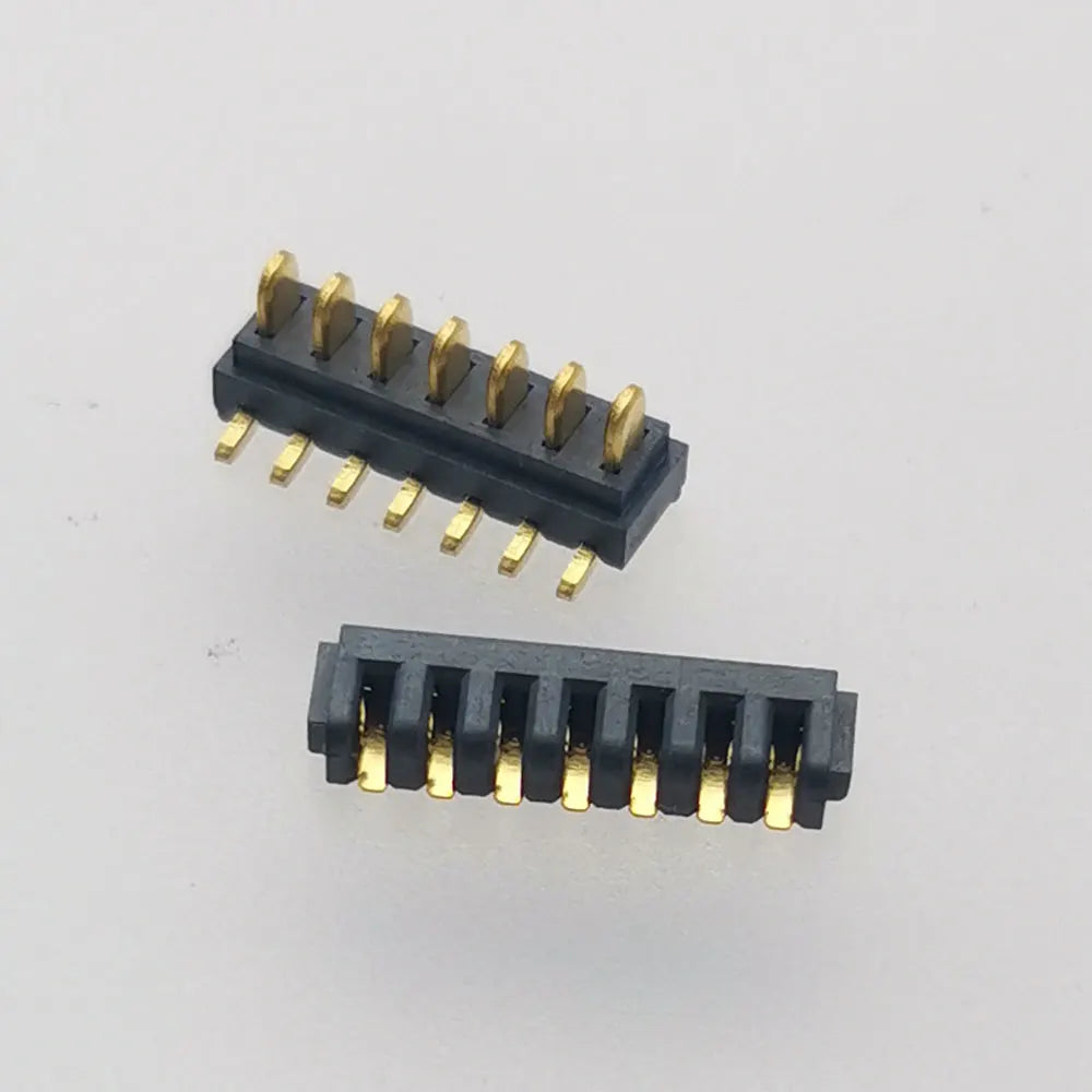 1Set Blade Battery Connector 2.0MM Pitch 2 3 4 5 6 7 8 9 10 Pin Plug Socket Gold PCB Solder Header Receptacle