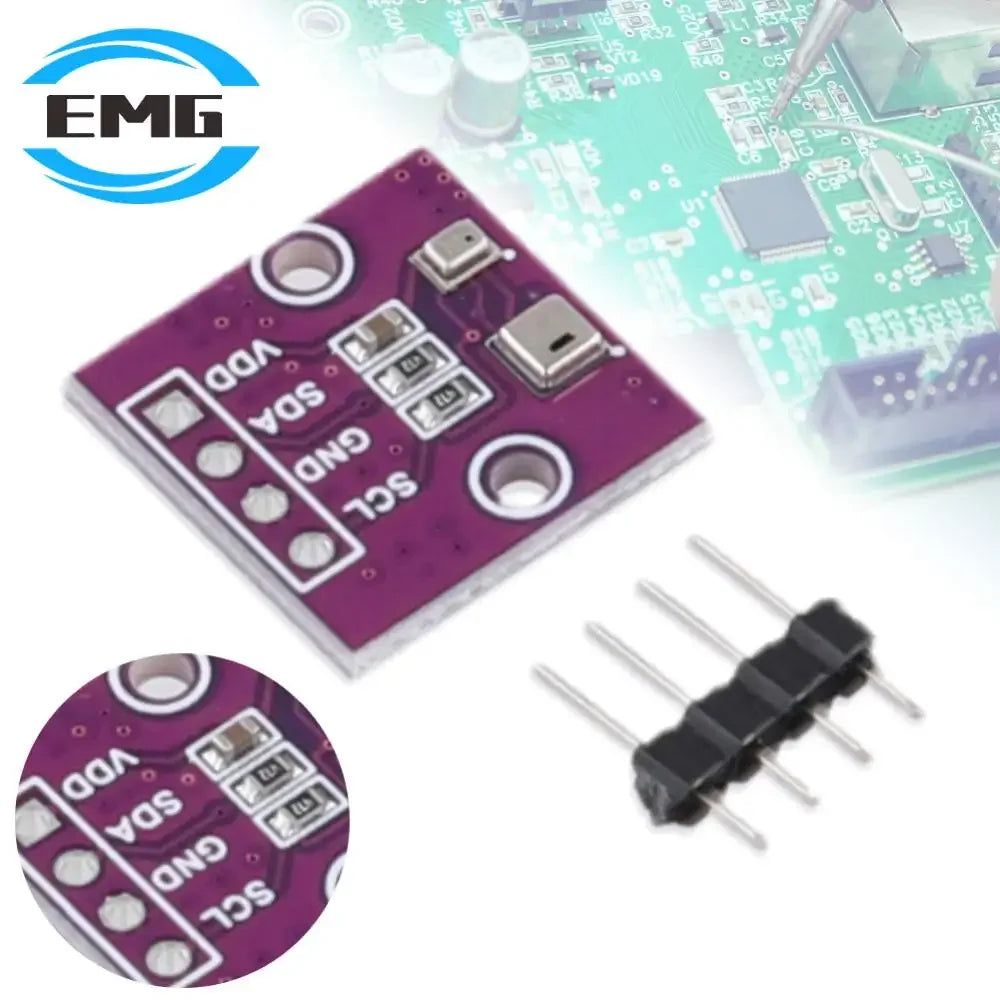 AHT20+BMP280 Atmospheric Barometric Pressure Sensor High Precision Temperature Humidity Barometric Pressure Sensor