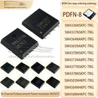SM4336N SM4337 SM4364A SM4365N SM4370 SM4373NA SM4377N SM4378 4503NH 4504NH 4508NH N-Channel Enhancement Power Transistor MOSFET