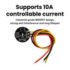 DC 3-24V Momentary/Latching Touch Sensor Switch Module JR223B Induction Capacitive Switch SI4164 MOSFET Led Light POWER Control
