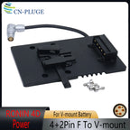 DJI Ronin 4D Camera V-Mount Battery Board To 1B 4+2Pin Female Plug