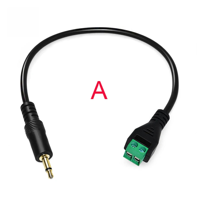 USB 2.0 Female B Micro Usb Mini Usb Type-C Male To 5 Pin Female Bolt Screw Connector With Shield Terminal Plug Adapter Cable