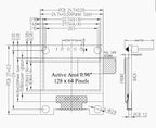1-10pcs 0.96 inch IIC Serial White/Blue/Yellow Blue OLED Display Module 128X64 I2C SSD1306 12864 LCD Screen Board for Arduino