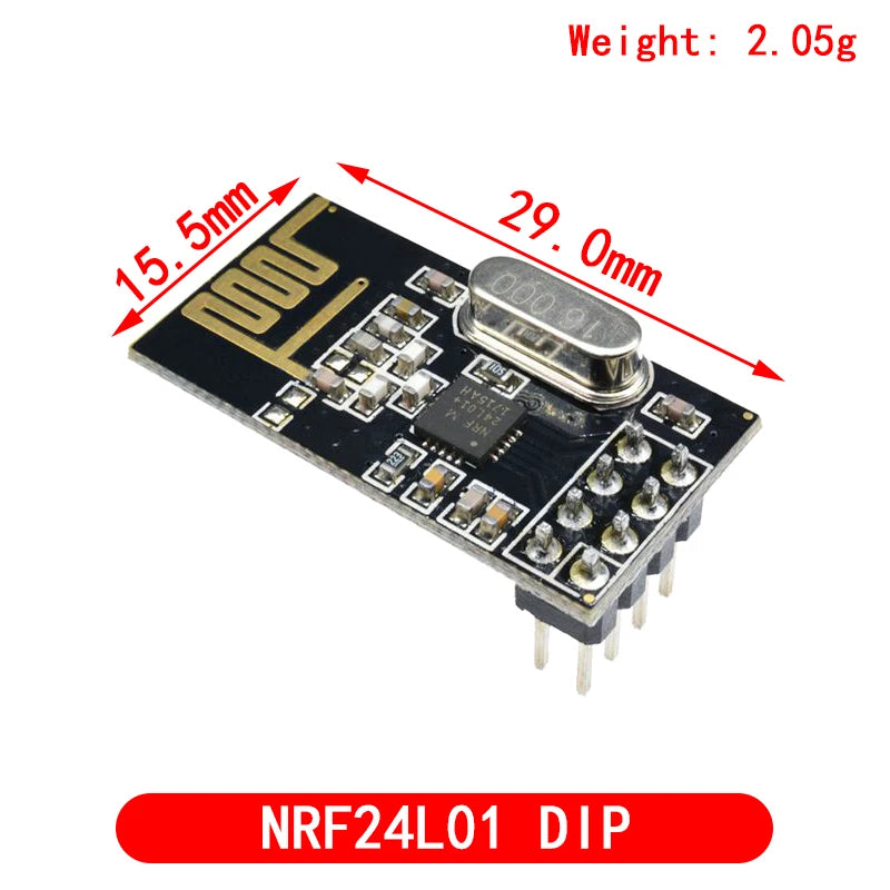 NRF24L01+ 2.4G wireless data transmission module 2.4GHz NRF24L01 upgrade version NRF24L01+PA+LNA 1000 Meters For Arduino