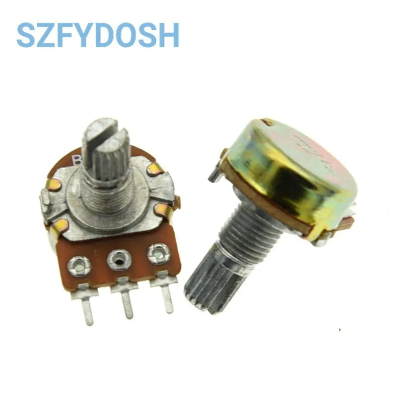 WH148 Single Joint Amplifier Potentiometer  10K 20k 50k 100k 500k..... L: 15MM