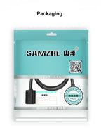 Clearance_SAMZHE Cat6 Ethernet Extension Patch Cable RJ45 Male to Female Rj45 Ethernet Extender Adapter for PC Laptop Ethernet C