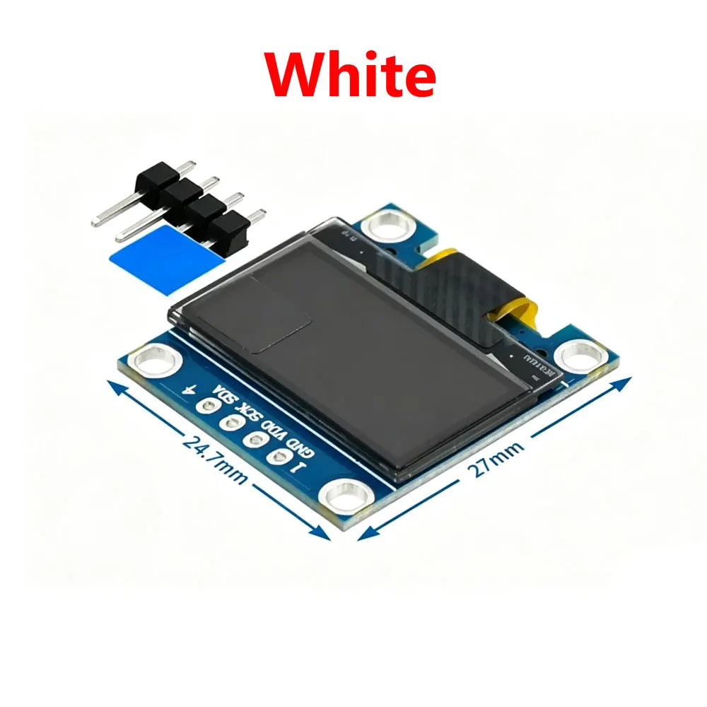 Original 0.96 inch oled IIC Serial Blue White Yellow OLED Display Module 128X64 I2C SSD1306 12864 LCD Screen Board For Arduino