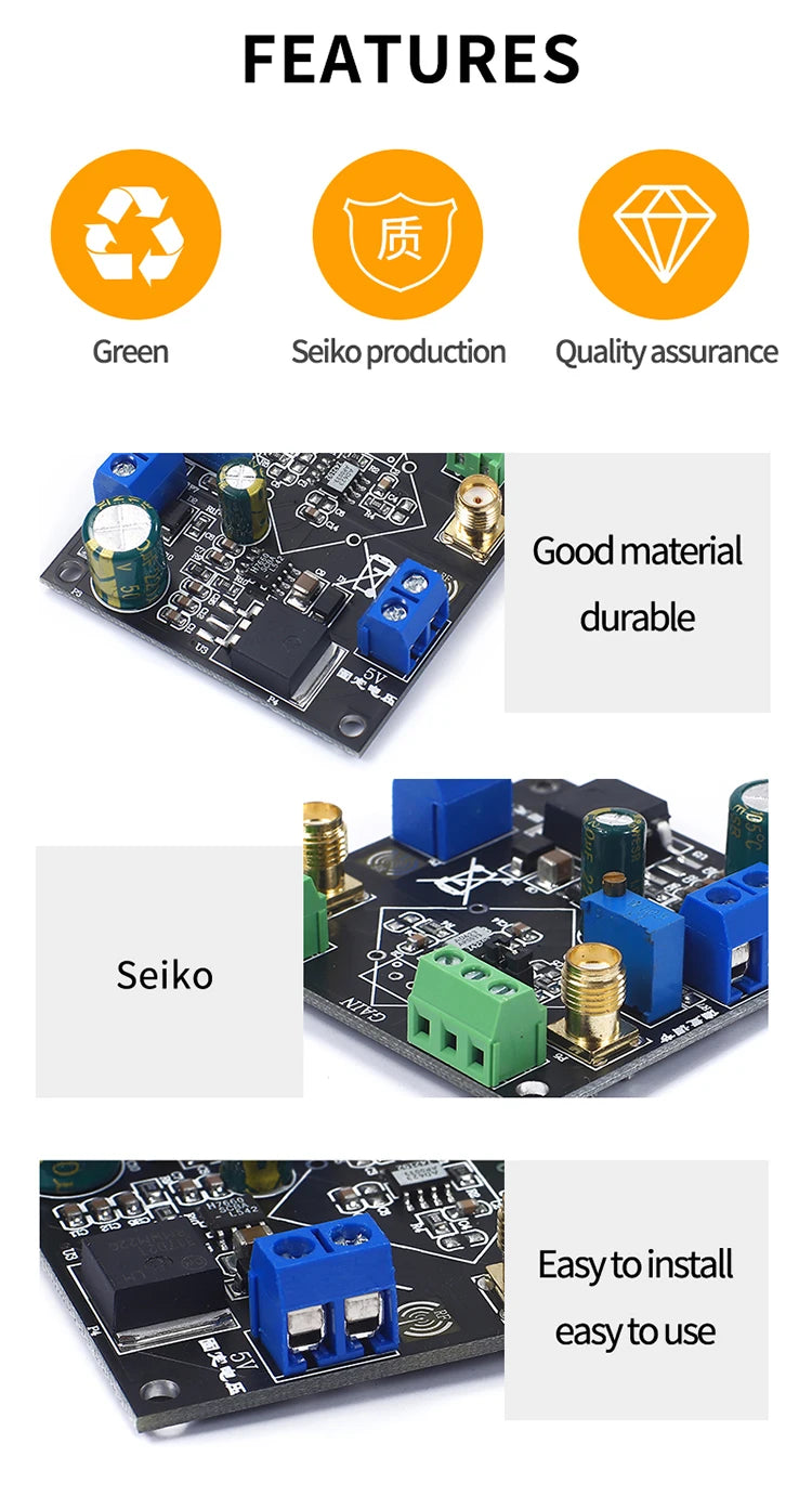 AD623 Instrument Amplifier Module Voltage Instrumentatio AMP Adjustable Single Supply Single-Ended/Differential Signal module
