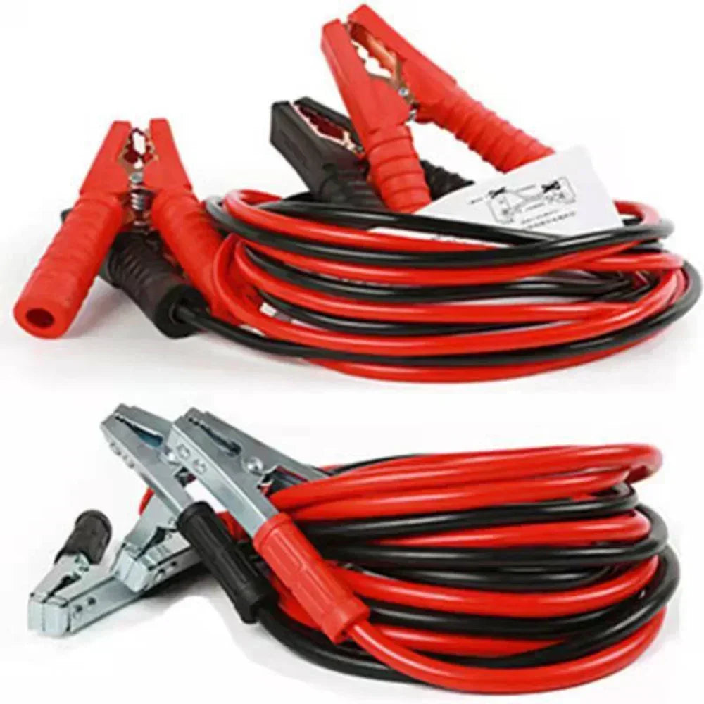 2000A 4M Heavy Duty Car Battery Jumper Cables Emergency Start Booster Cables with Anti-Corrosion Clamps for Car Truck Motorcycle