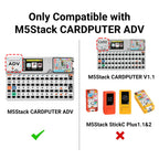 M5Stack Cardputer ADV RF Module 2-in-1, NRF24 & CC1101 Dual-Band Board, Enhanced Antenna Design, Stable 2.4G/433M Signal