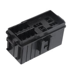 Fuse Relay Box with 2PCS 12VDC 30A 5 Pin Relays and 6PCS 5A 10A 20A Fuses for Car Boat