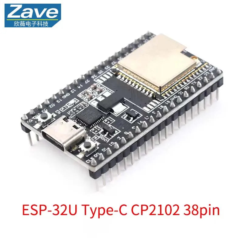 ESP32 Development Board WiFi Bluetooth Module 32D 32U CH340 CP2102 Type-C Micro USB 30Pin 38Pin for Arduino