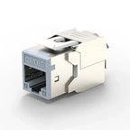 CAT6A Cat6 6 6A RJ45 Connector 6PCS Female Keystone Jack Toolless Module Plug For Networking Patch Panel Consumer Electronics