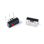 10Pcs Mini Micro Limit Switch NO NC 3 Pins PCB Terminals SPDT 1A 125V Roller Arc Lever Snap Action Push Microswitches