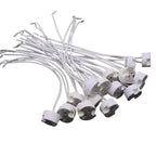 5-50PCS MR16 MR11 GU5.3 G4 Lamp Holder Bulb Base with Wire Ceramic Halogen Socket Pottery Connector 12V - 250V Led Light New JQ