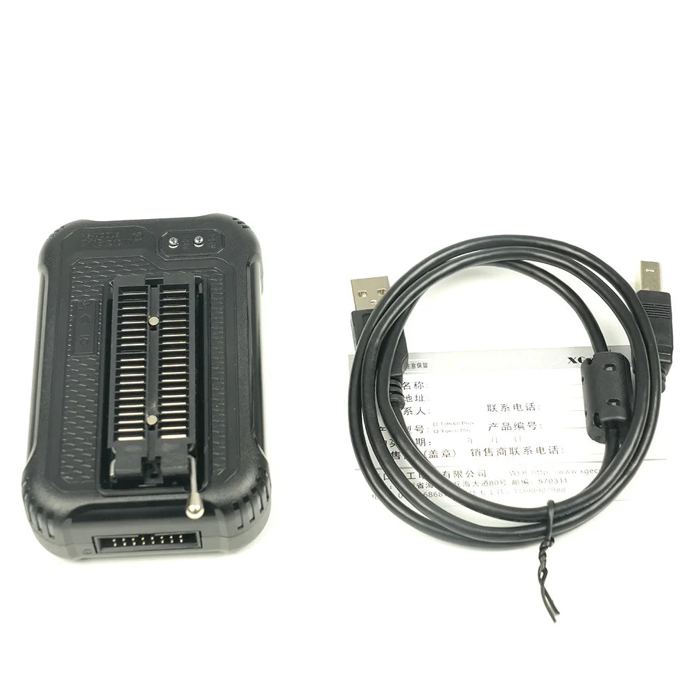 XGecu V12.59 T48 (TL866-3G) Programmer + ISP Cable Support 31000 ICs for SPI/Nor/NAND Flash BIOS MCU EEPROM AVR PIC