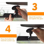 Car Emergency Light Solar RGB Car Strobe Warning Lights Multifunction Decoration Anti-Collision Night Driving Safety Lamp
