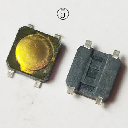 50pcs 4.8x4.8/4.5x4.5Super Tiny Momentary Push Button 12V Tactile Button Reset Button Switch 4Pin SMD Phone Screen Toy Use