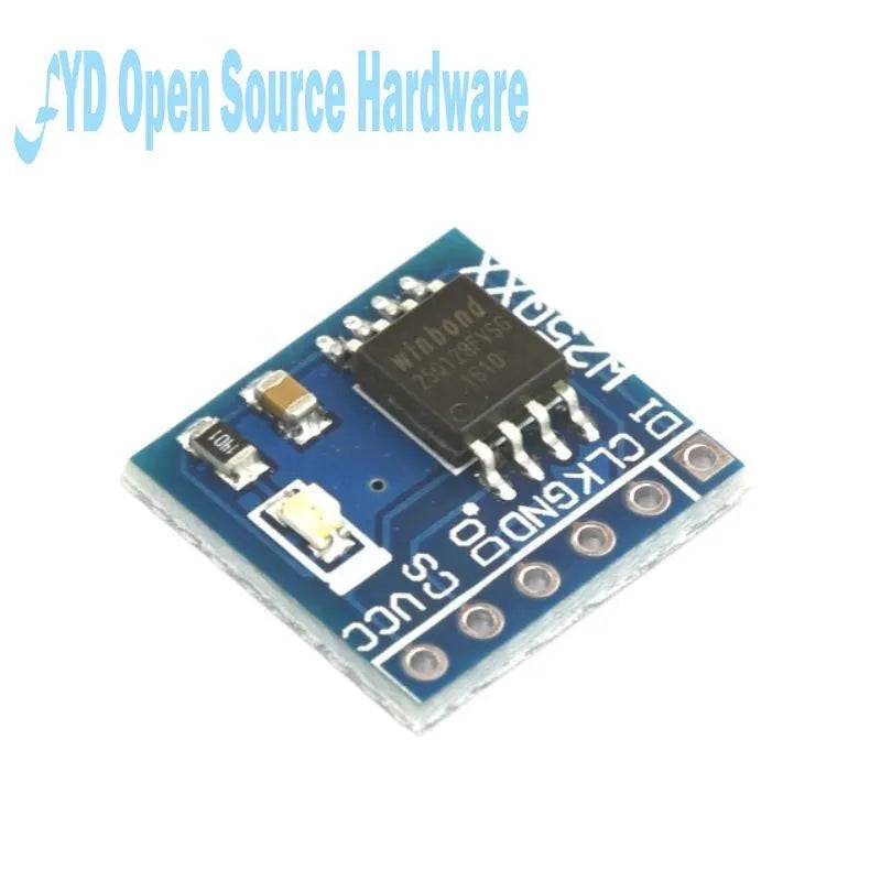 1-50PCS W25Q32 W25Q64 W25Q128 Large Capacity FLASH Storage Module SPI Interface BV FV STM32 Code