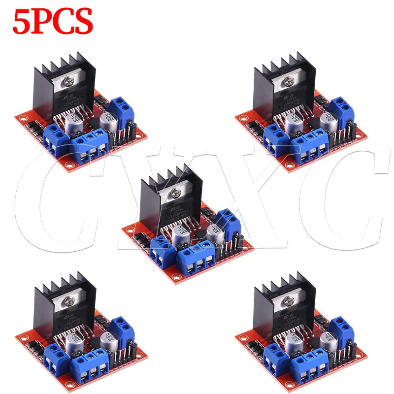1-10PCS L298N Stepper Motor Driver Controller Board Dual H Bridge Module for Smart Car Power MEGA R3 Mega2560