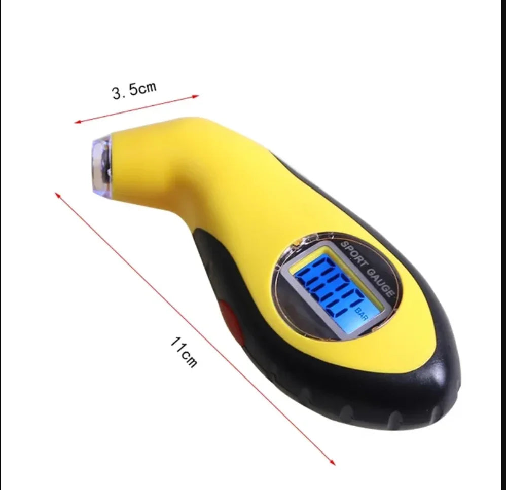 High-precision Digital Car Tire Tyre Air Pressure Gauge Meter LCD Display Manometer Barometers for Car Truck