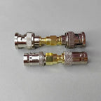 2PCS/1Set BNC to SMA Male/Female Connectors Adapter for Wireless LAN Devices Coaxial Cable WiFi or Handheld Radios