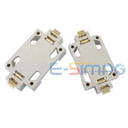 20pcs CR2032 3V CR2450 CR2025 Battery Socket BS-2 BS-6 BS-8 BS-10 Gold Vertical Horizontal DIP SMD Button Battery Holder