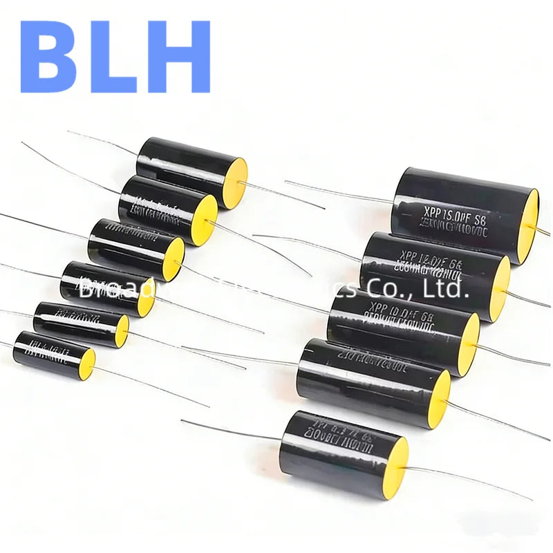 5PCS XPP Non-polar Axial Fever Audio Capacitor 400V 6.8UF 8.2UF 10UF 12UF 15UF 18UF 20UF 22UF 25UF 33UF 47UF