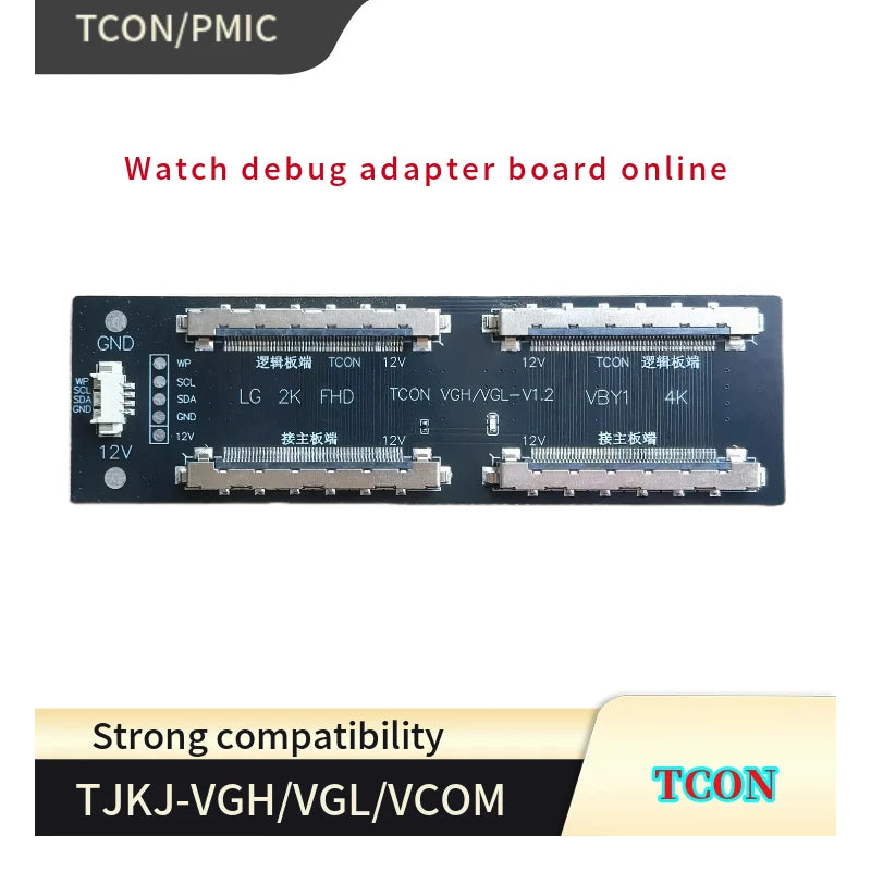 TJKJ-VGH/VGL-V1.2 TCON Programmer Tool for Electronics Programming And Development