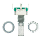 1-10PCS EC11 Rotary Encoder Code Switch/EC11/Audio Digital Potentiometer With Switch 5Pins Handle Length 20mm