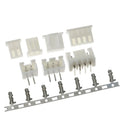 10sets JST XH2.54 2/3/4/5Pin Terminals Plastic Shell Male Plug + Female Socket Wire Connector XH 2.54 2P 3P 4P 5P 6P 8P 10P 12P