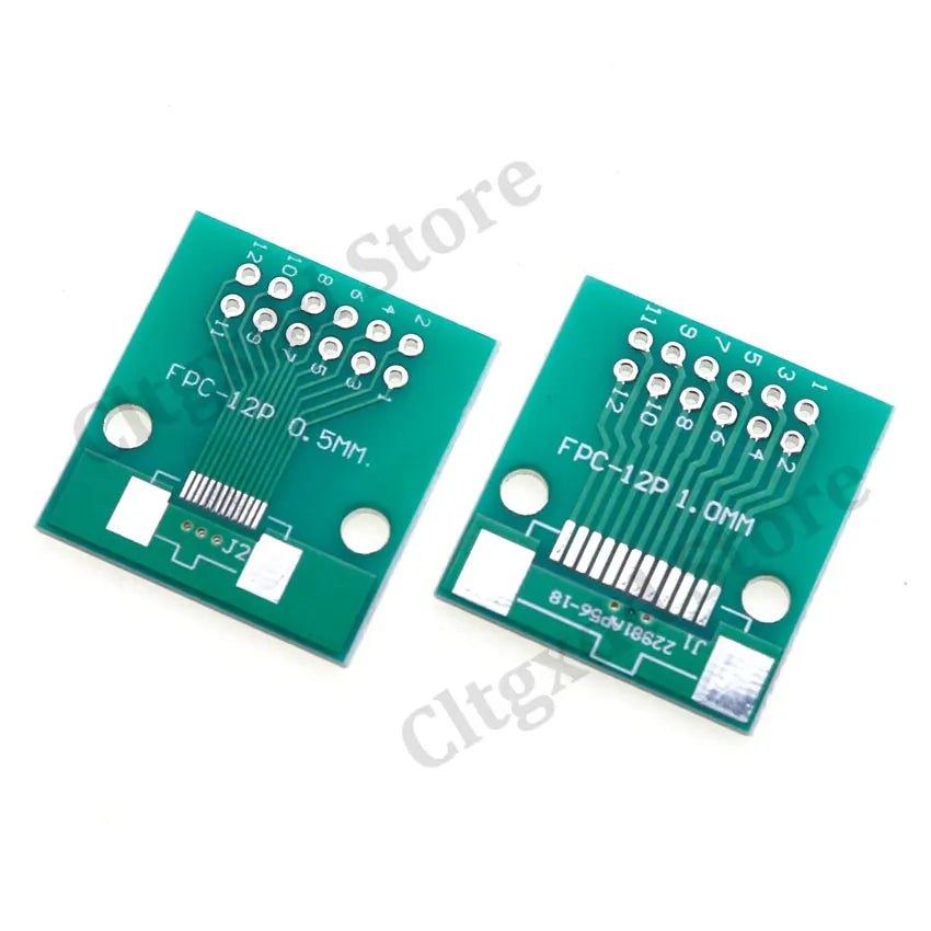 1pcs FPC FFC PCB Board Connector 0.5mm 1mm Pitch Double Side Adapter Socket Plate DIY KIT 6/8/10/12/20/40/50/60Pin To DIP 2.54mm