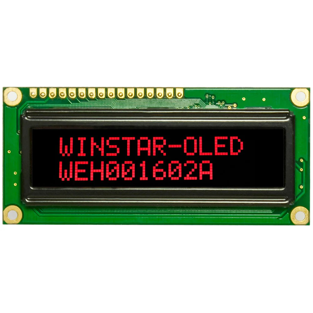 WINSTAR WEH1602A 5V 3.3V 80X36mm 162 LCM COB SPI OLED 1602 Panel 16x2 Character LCD IC Module Display