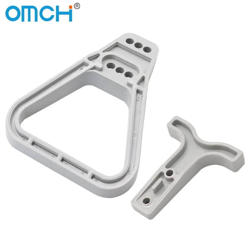 OMCH 50A 120A 175A 350A Double Pole with Copper Contact Power Connectors Accessories Handle Soft Rubber Dust Cover