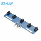 5-Way Black and White Line Identification Sensor Module Tracking Intelligent Car Infrared Sensor TCRT5000