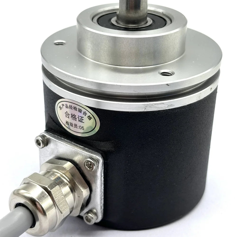 CALT Multi Turn Absolute Rotary Encoder 12 bit CAX60R1264E10RMB Modbus output 12mm shaft 10-30V