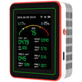 Home Air Quality Monitor Tuya WiFi 15 in 1 TFT Display Portable AQI PM0.3 PM1.0 PM2.5 PM10 CO CO2 TVOC HCHC Tester APP Co 이산화탄소