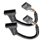 Motherboard USB 3.0 19-Pin To USB 2.0 9-Pin Adapter 9Pin to 19Pin Header 480Mbps Data Transmission Cable for Desktop Front Panel