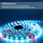 WS2811 WS2812B WS2813 WS2815 5050RGBIC Smart LED Strip Lights Individually Addressable IC  30/60/144Pixels/Leds/m Light DC5V/12V
