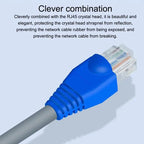 50/100Pcs RJ45 Cable Connector Plug Cover Ethernet Network Cable Connector Plugs Strain Relief Boots - Plastic