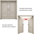 5pcs/10pcs Wireless Door Window Sensor Alarm 95db Anti-theft 433mhz Door Contact Detector Magnetic for Home Security Protection