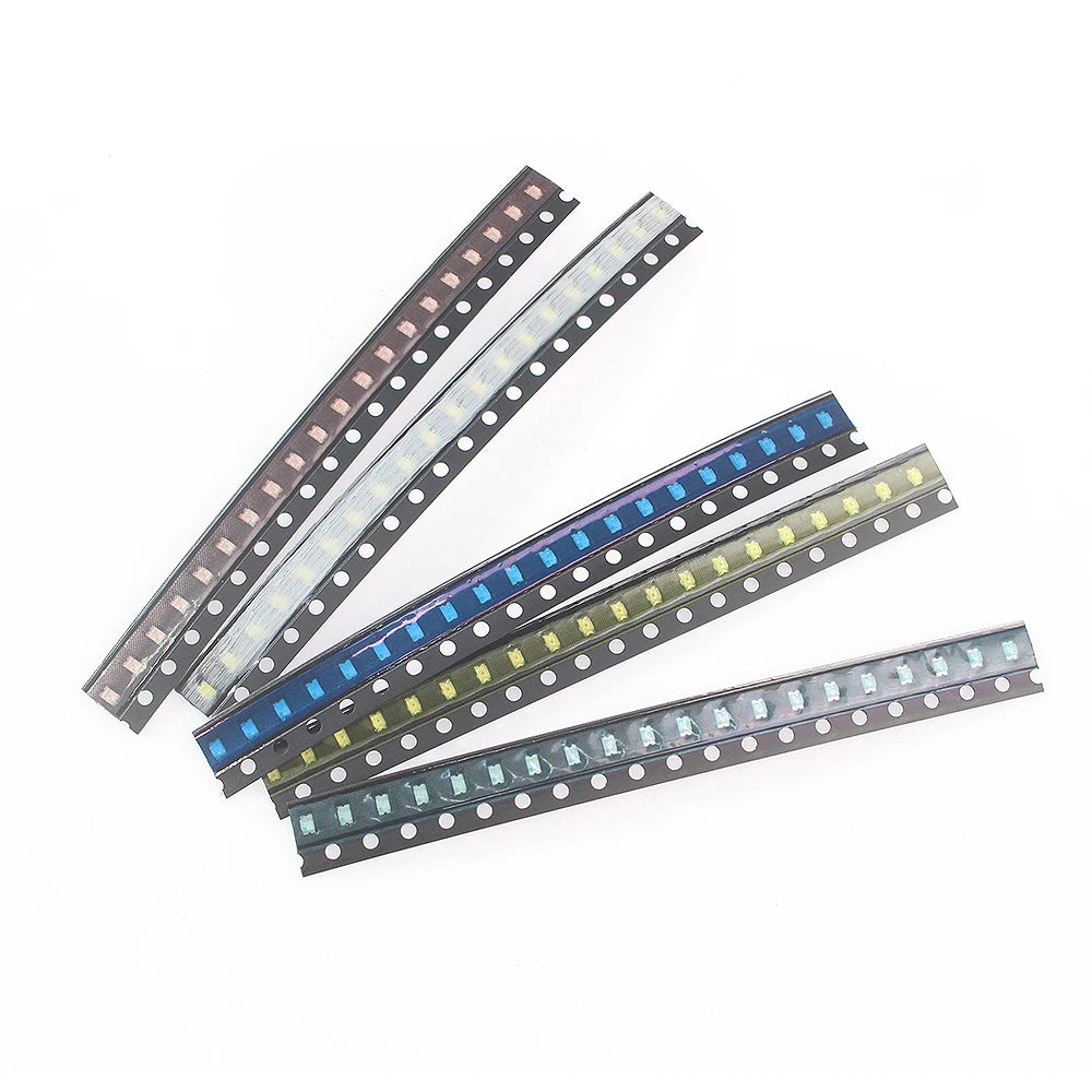 100PCS 0805 SMD LED Light Emitting Diodes DIY Mini Surface Mount Chip Kit Super Bright Lighting Bulb Lamp Electronics Components