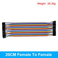 40PIN Cable Dupont Line 10cm 20cm 30cm Male to Male Female to Female Male to FeMale Jumper Dupont Wire Cable For PCB DIY KIT