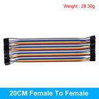 40PIN Cable Dupont Line 10cm 20cm 30cm Male to Male Female to Female Male to FeMale Jumper Dupont Wire Cable For PCB DIY KIT
