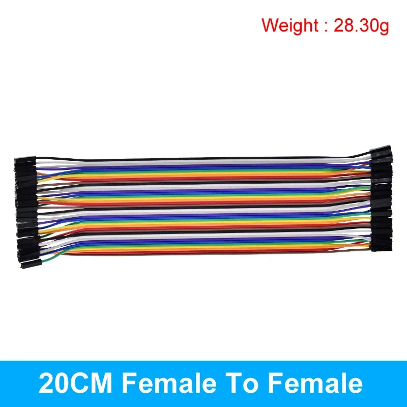 40PIN Cable Dupont Line 10cm 20cm 30cm Male to Male Female to Female Male to FeMale Jumper Dupont Wire Cable For PCB DIY KIT