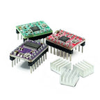 5/10PCS 3D Printer Parts StepStick A4988 DRV8825 Stepper Motor Driver With Heat sink Carrier Reprap RAMPS 1.4