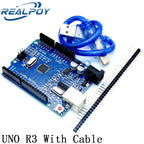 CNC Shield V3 Engraving Machine 3D Printer + 4pcs DRV8825 Or A4988 Driver Expansion Board For Arduino + UNO R3 With USB Cable