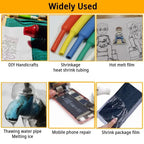 2:1 Shrinkable Wire Shrinking Wrap Tubing Wire Connect Cover Protection with 300W Hot Air Gun 127-10600pcs Heat Shrink Tube