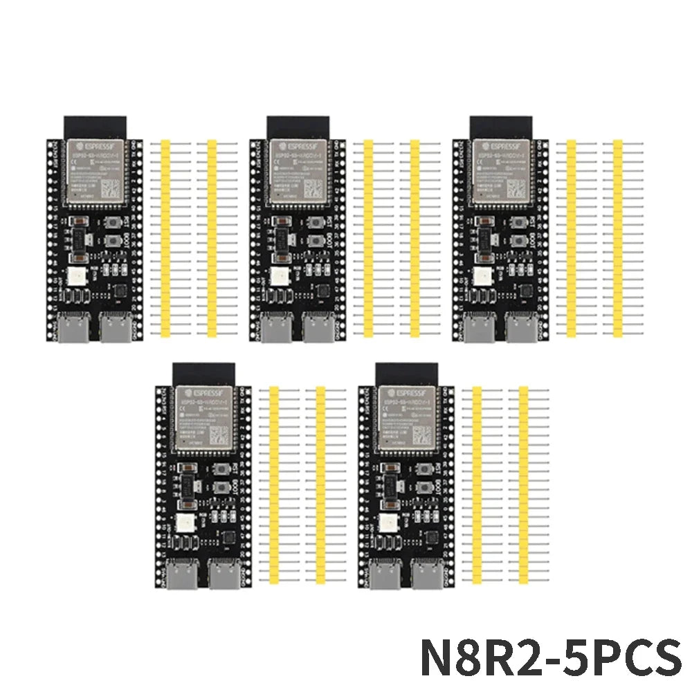3-10PCS ESP32-S3 Development Board 44Pin Type-C WiFi BLE N16R8 16MB Flash 8MB PSRAM N8R2 8MB Flash 2MB PSRAM